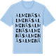 Blue Soul t-shirt med Almenäs ordlek t-shirt