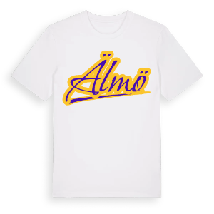 Älmö baseball t-shirt – ekologisk bomull t-shirt från Pinshirt