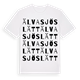 Älvasjöslätt ordlek t-shirt