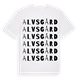 Alvsgård ordlek t-shirt