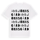Ambjörnsgård ordlek t-shirt