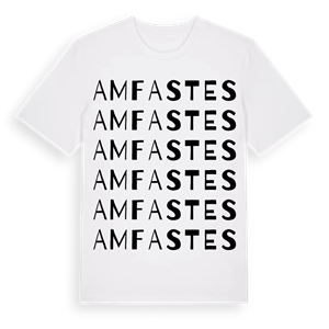 Amfastes ordlek t-shirt – ekologisk bomull t-shirt från Pinshirt