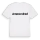Ammendred fetstil t-shirt