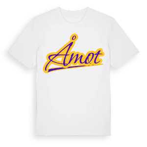 Åmot baseball t-shirt – ekologisk bomull t-shirt från Pinshirt