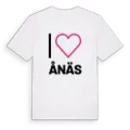 Jag älskar Ånäs t-shirt stort tryck