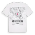 Andersberg karta t-shirt