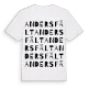 Andersfält ordlek t-shirt