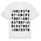 Anderstorp ordlek t-shirt