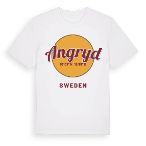 Angryd cirkel t-shirt – ekologisk bomull t-shirt från Pinshirt