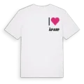 Jag älskar Åparp t-shirt litet tryck