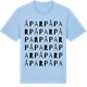 Blue Soul t-shirt med Åparp ordlek t-shirt