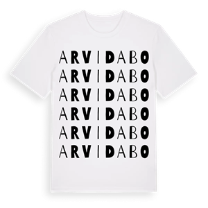 Arvidabo ordlek t-shirt – ekologisk bomull t-shirt från Pinshirt