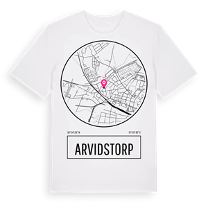 Arvidstorp t-shirt – ekologisk bomull t-shirt från Pinshirt