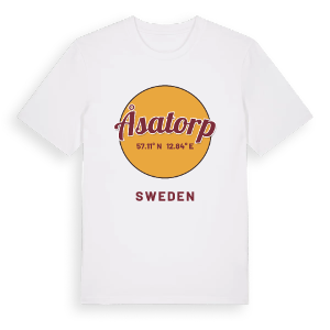Åsatorp cirkel t-shirt – ekologisk bomull t-shirt från Pinshirt