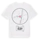 White t-shirt med Åsby t-shirt