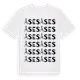 White t-shirt med Åses ordlek t-shirt