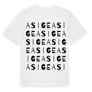 Asige ordlek t-shirt – ekologisk bomull t-shirt från Pinshirt