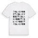 Äskabygget ordlek t-shirt