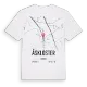 Åskloster karta t-shirt