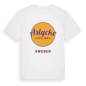 Åslycke cirkel t-shirt – ekologisk bomull t-shirt från Pinshirt