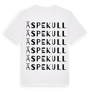 Äspekull ordlek t-shirt – ekologisk bomull t-shirt från Pinshirt