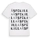 Äspekulla ordlek t-shirt