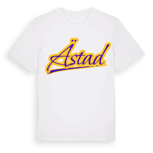 Ästad baseball t-shirt – ekologisk bomull t-shirt från Pinshirt