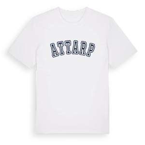 Attarp college t-shirt – ekologisk bomull t-shirt från Pinshirt