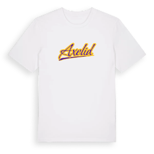 Axelid baseball t-shirt – ekologisk bomull t-shirt från Pinshirt