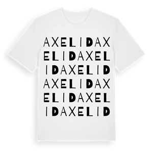 Axelid ordlek t-shirt – ekologisk bomull t-shirt från Pinshirt