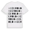 Axelvold ordlek t-shirt