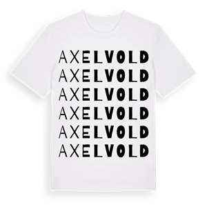 Axelvold ordlek t-shirt – ekologisk bomull t-shirt från Pinshirt
