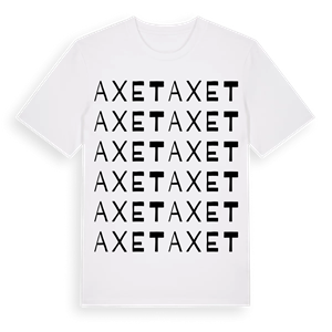 Axet ordlek t-shirt – ekologisk bomull t-shirt från Pinshirt
