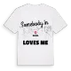 Någon i Backa älskar mig t-shirt