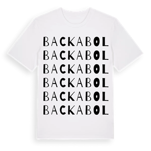 Backabol ordlek t-shirt – ekologisk bomull t-shirt från Pinshirt