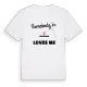 Någon i Bäckagård älskar mig t-shirt