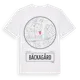 White t-shirt med Bäckagård t-shirt