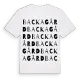 Backagård ordlek t-shirt