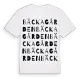 Bäckagården ordlek t-shirt