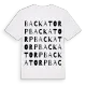 Backatorp ordlek t-shirt