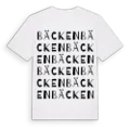 Bäcken ordlek t-shirt