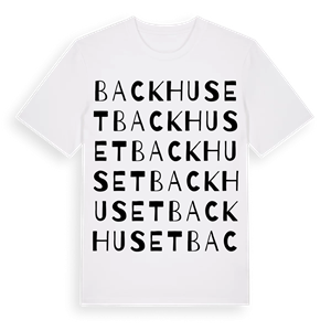 Backhuset ordlek t-shirt – ekologisk bomull t-shirt från Pinshirt