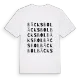 Bäcksbol ordlek t-shirt
