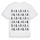 Bala ordlek t-shirt