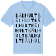 Blue Soul t-shirt med Bälhult ordlek t-shirt