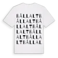 Bållalt ordlek t-shirt