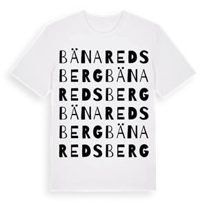 Bänaredsberg ordlek t-shirt – ekologisk bomull t-shirt från Pinshirt