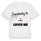 Någon i Barkås älskar mig t-shirt
