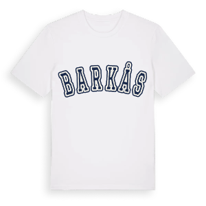 Barkås college t-shirt – ekologisk bomull t-shirt från Pinshirt