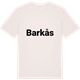Vintage White t-shirt med Barkås fetstil t-shirt
